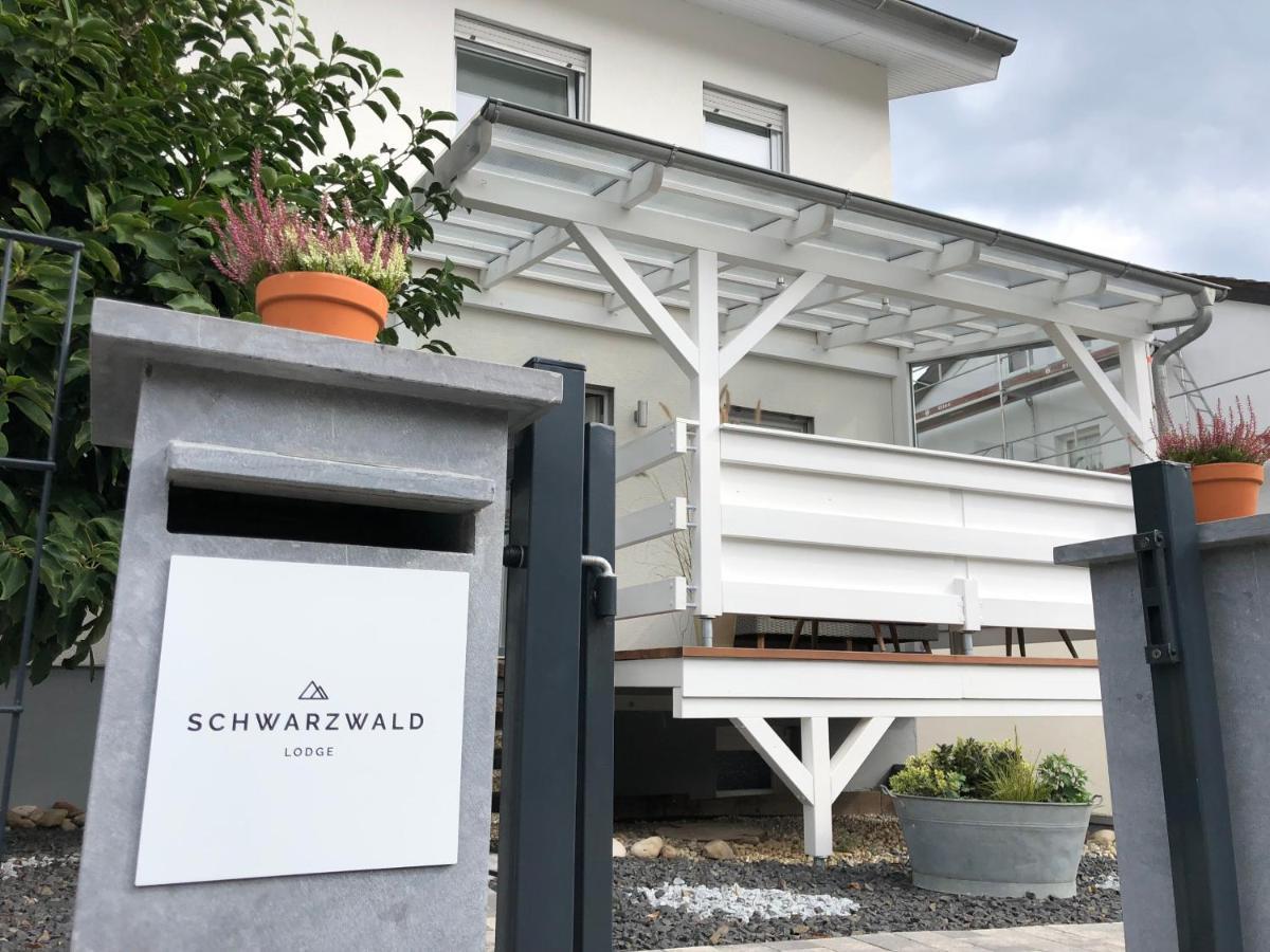 Ferienwohnung Schwarzwald Lodge Schömberg Buitenkant foto